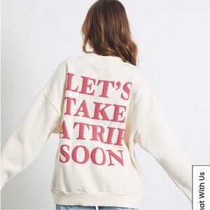 YLLW Let’s Take a Trip Soon Sweater